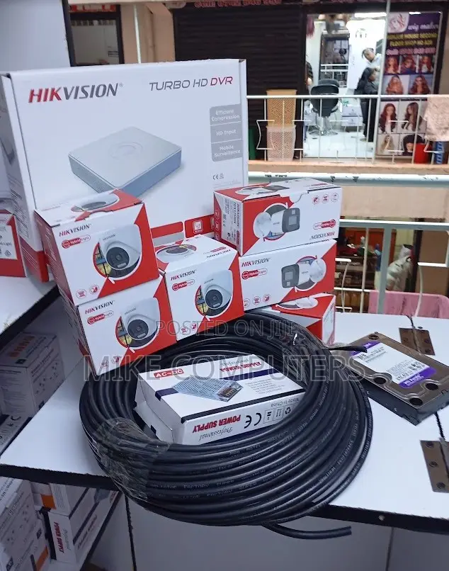 8channel Hikvision Smart Hybrid Security Camera Kit