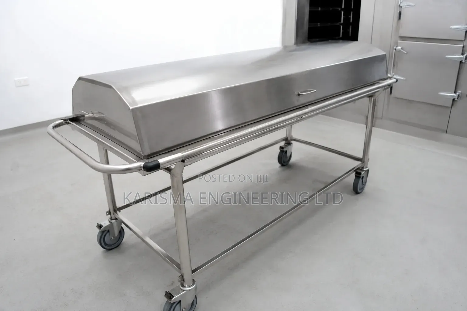 Stainless Steel Mortuary Trolley