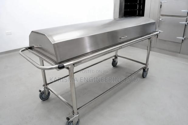 Stainless Steel Mortuary Trolley