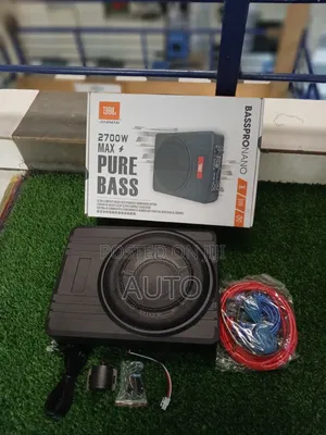 JBL Car Underseat Subwoofer | Powerful Bass Speaker System