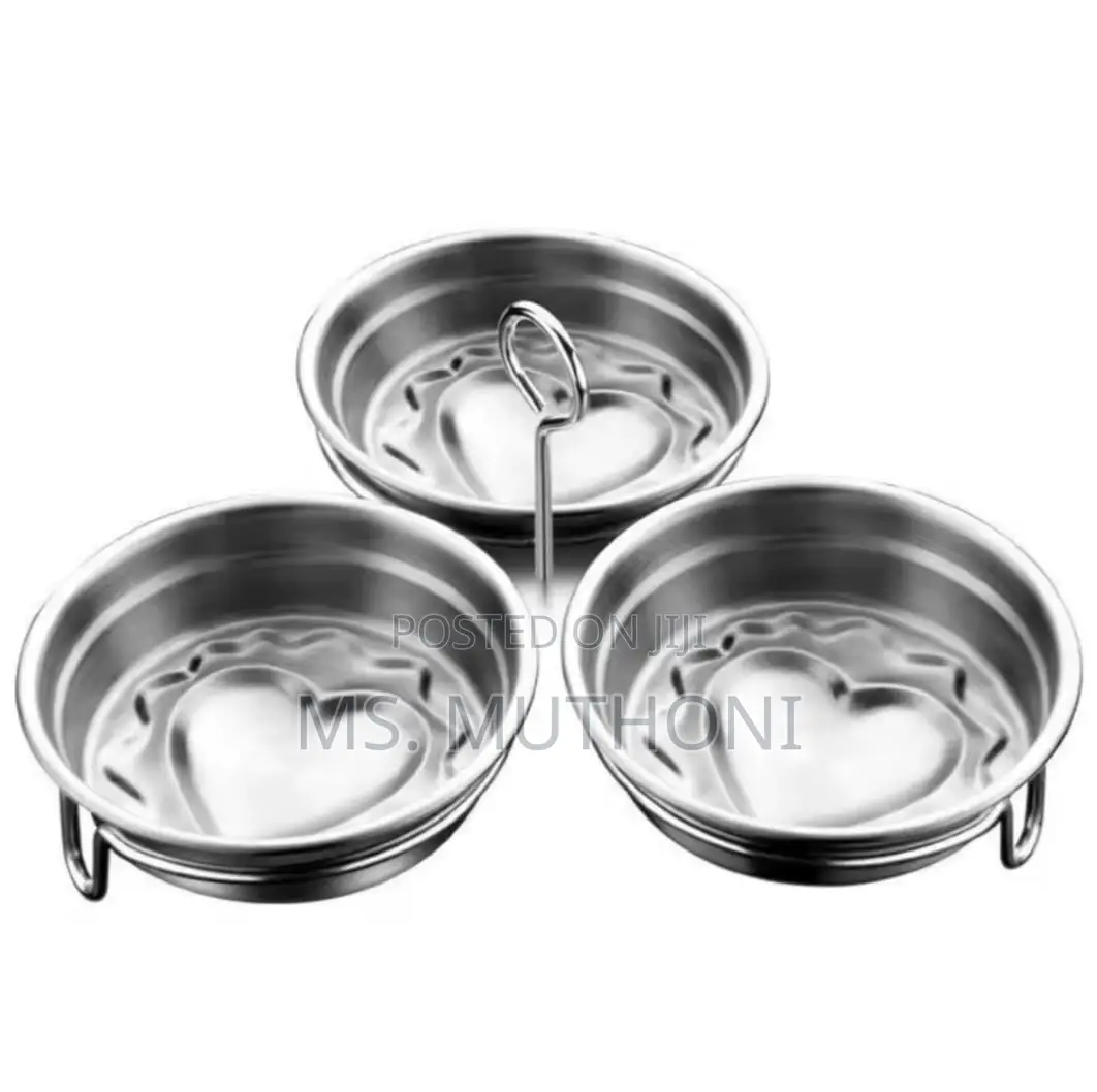 3 in 1 Stainless Steel Egg Steamer / Poacher