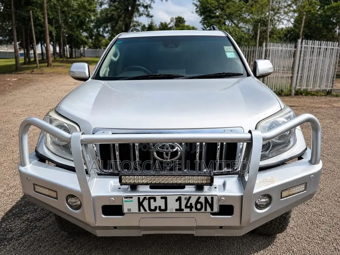 Toyota Land Cruiser Prado 2010 Silver