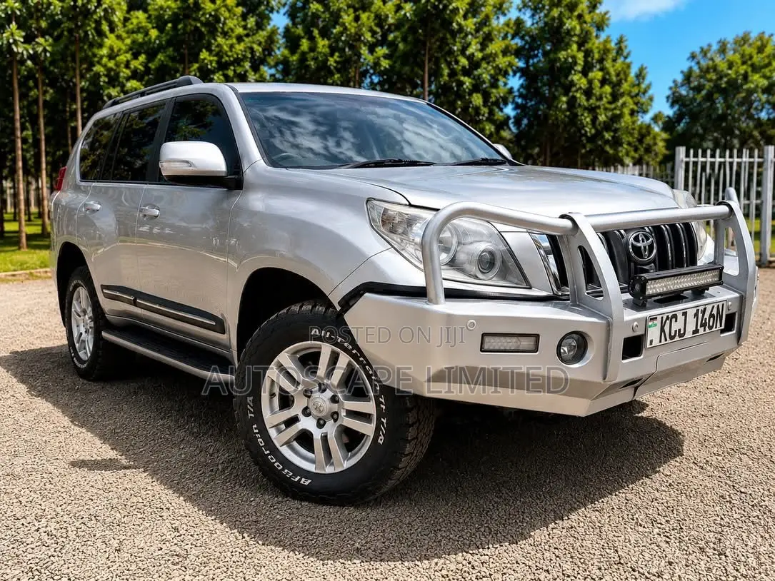 Toyota Land Cruiser Prado 2010 Silver