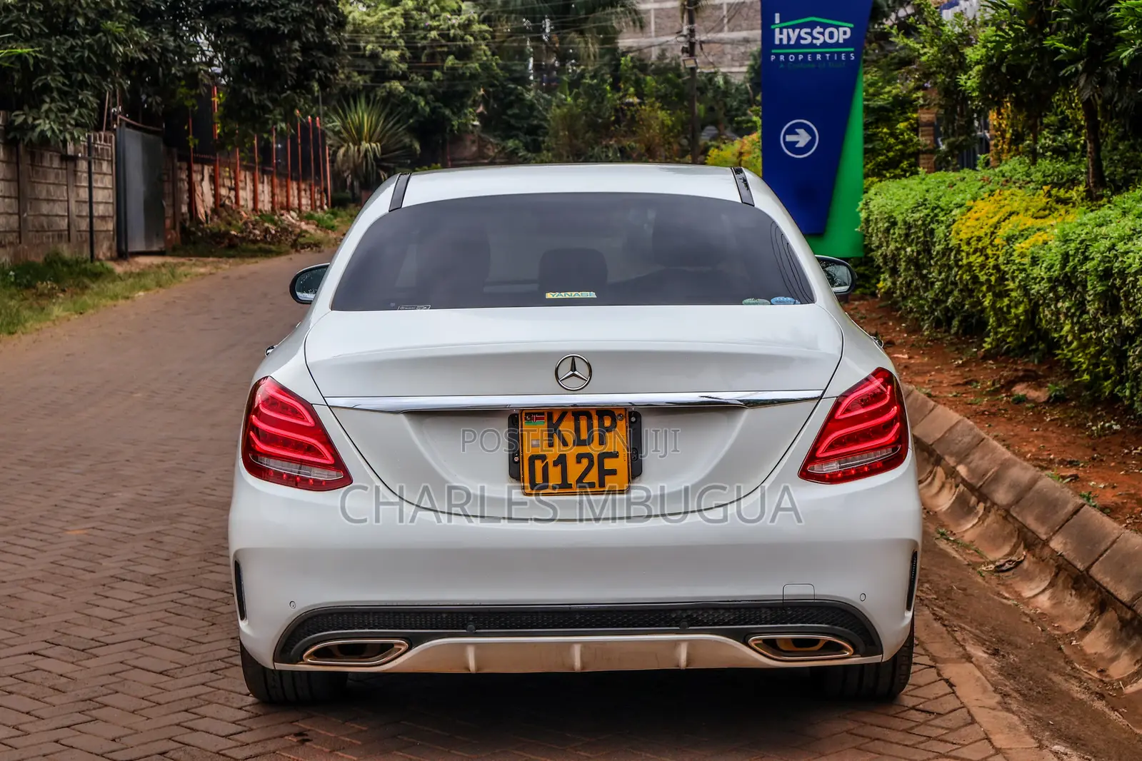 Mercedes-Benz C200 2018 White