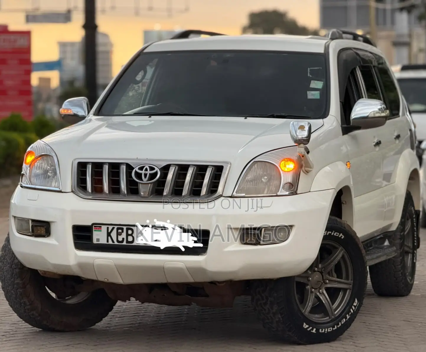 Toyota Land Cruiser Prado 2007 White