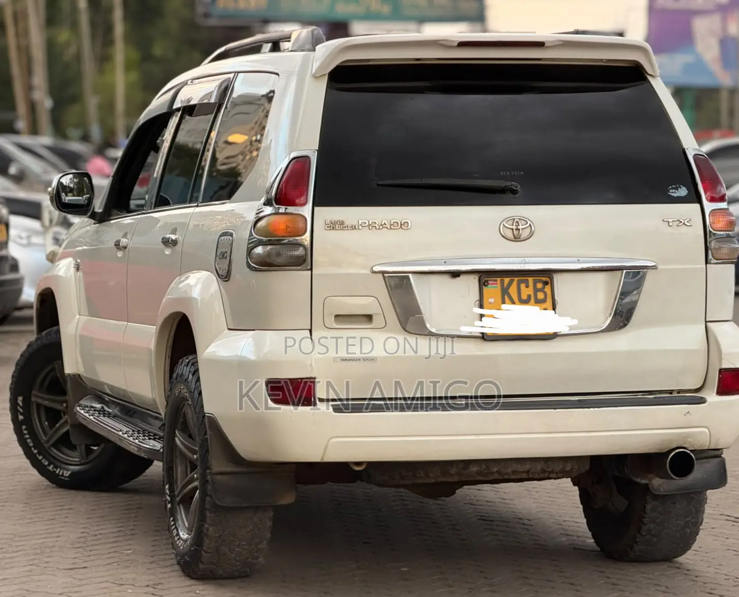 Toyota Land Cruiser Prado 2007 White