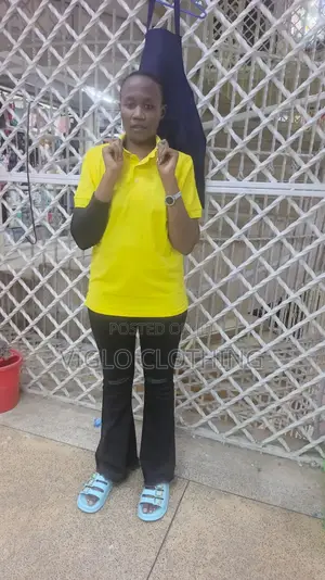 Yellow Plain Poloshirts Available
