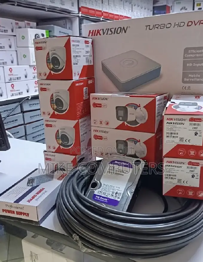 Professional Hikvision 8 Channel CCTV Security Kit