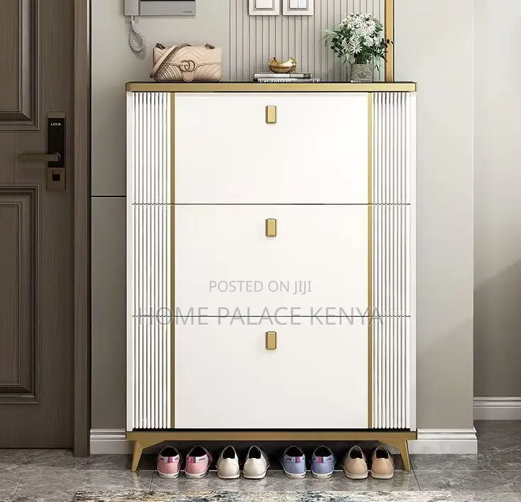 Shoe Rack: Luxury Slim Line Large Capacity Shoe Storage