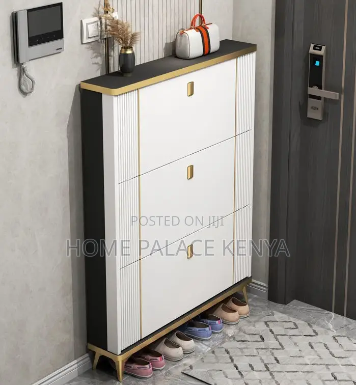 Shoe Rack: Luxury Slim Line Large Capacity Shoe Storage