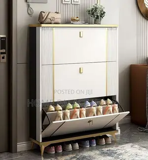 Shoe Rack: Luxury Slim Line Large Capacity Shoe Storage