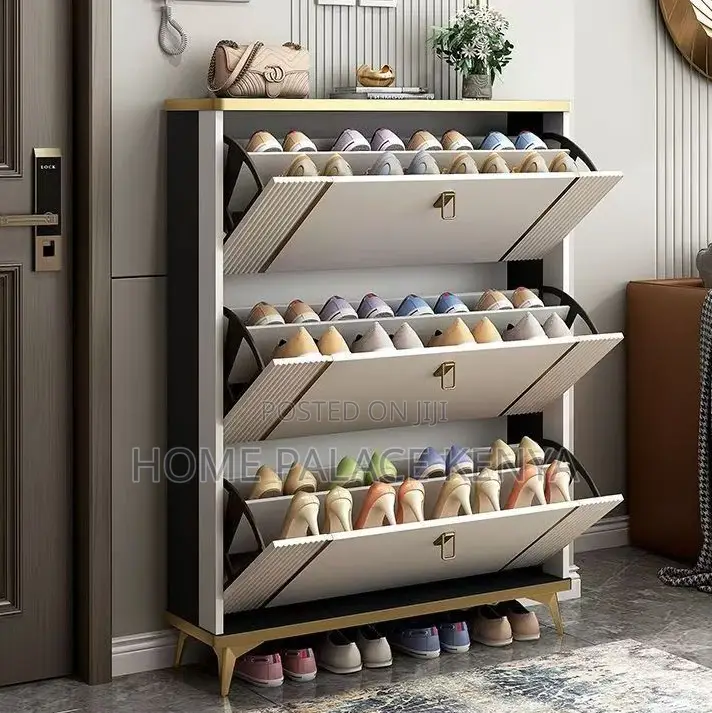 Shoe Rack: Luxury Slim Line Large Capacity Shoe Storage
