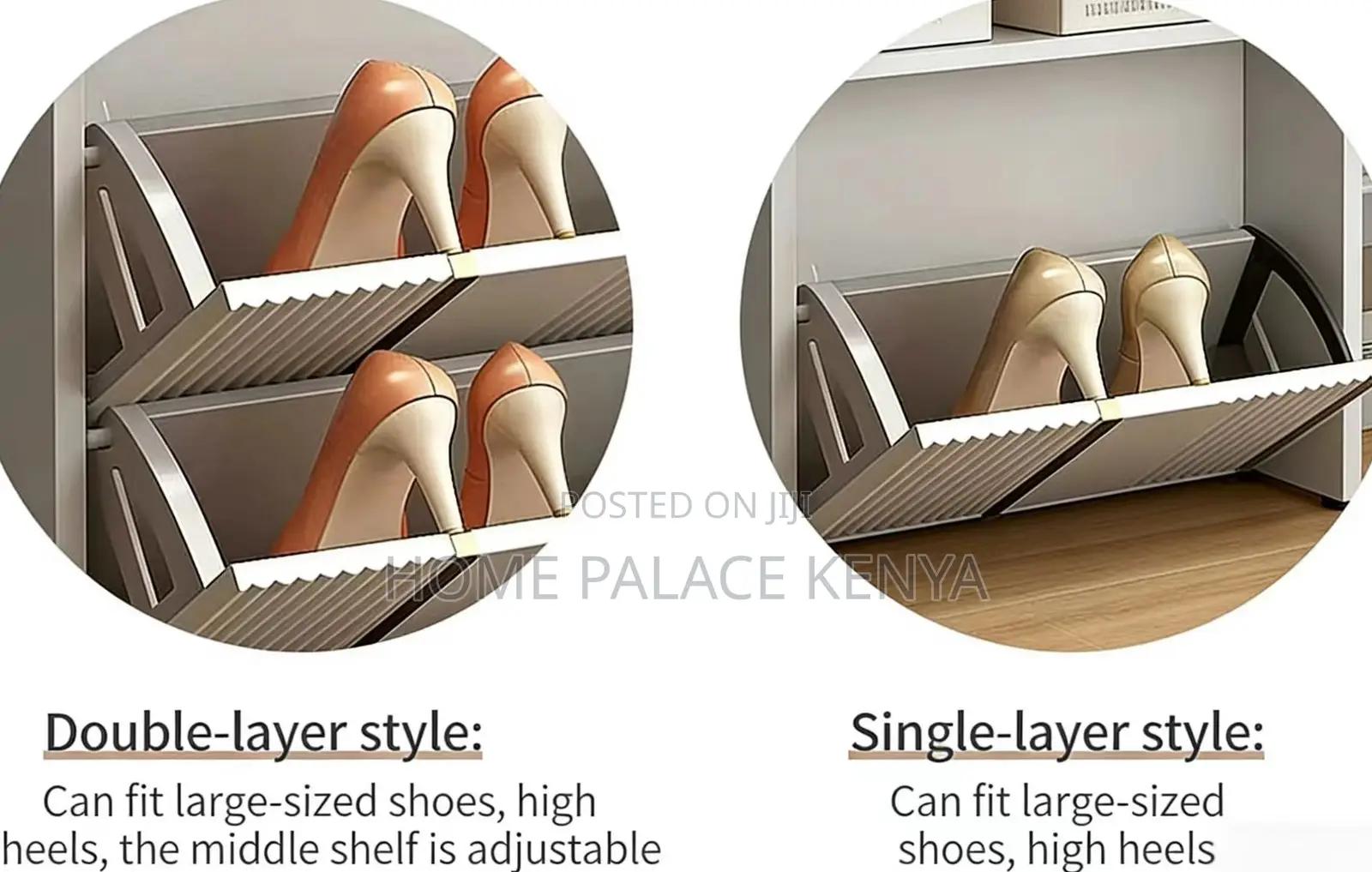 Shoe Rack: Luxury Slim Line Large Capacity Shoe Storage