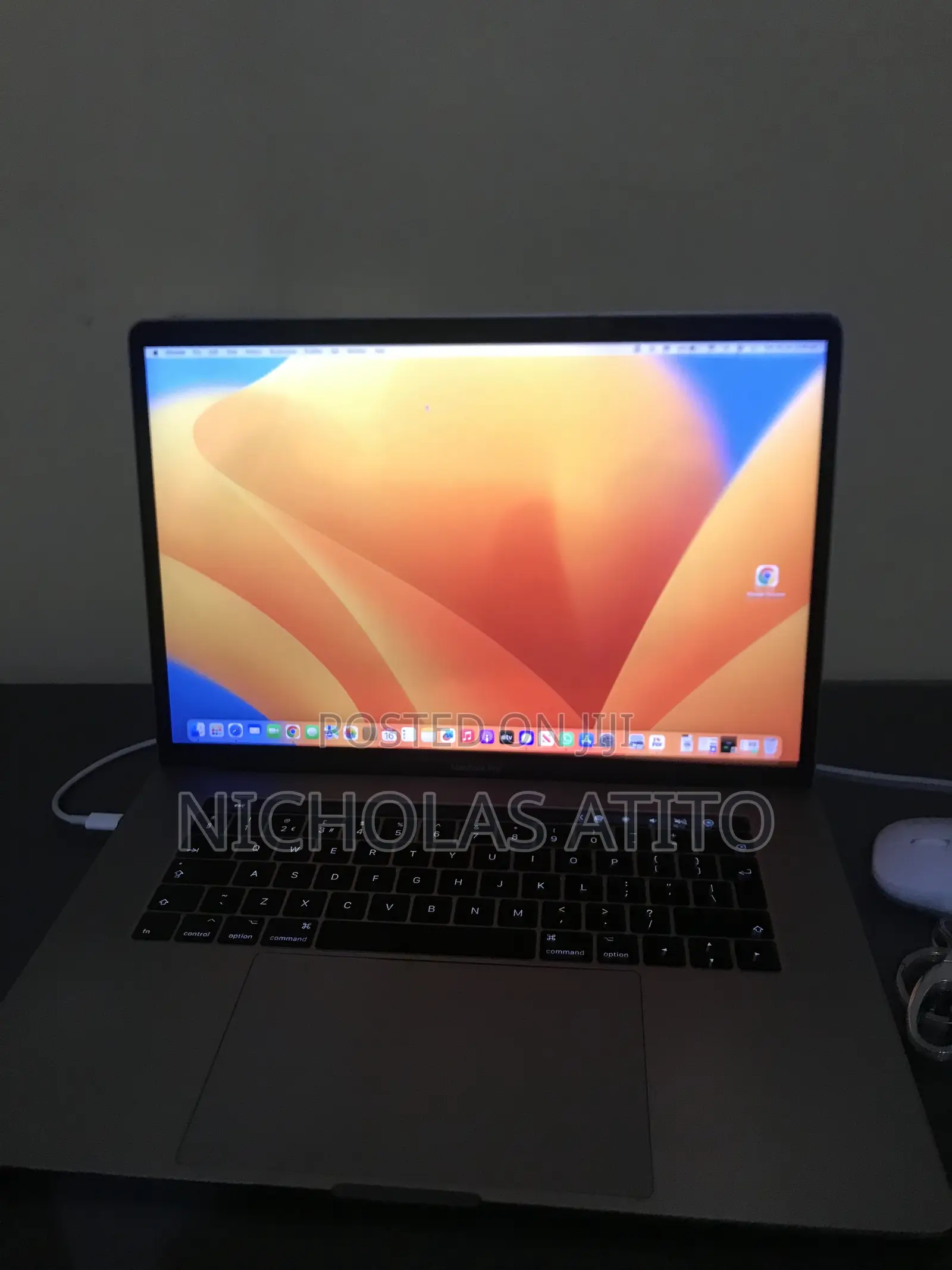 Laptop Apple MacBook Pro 16GB Intel Core i7 SSD 500GB