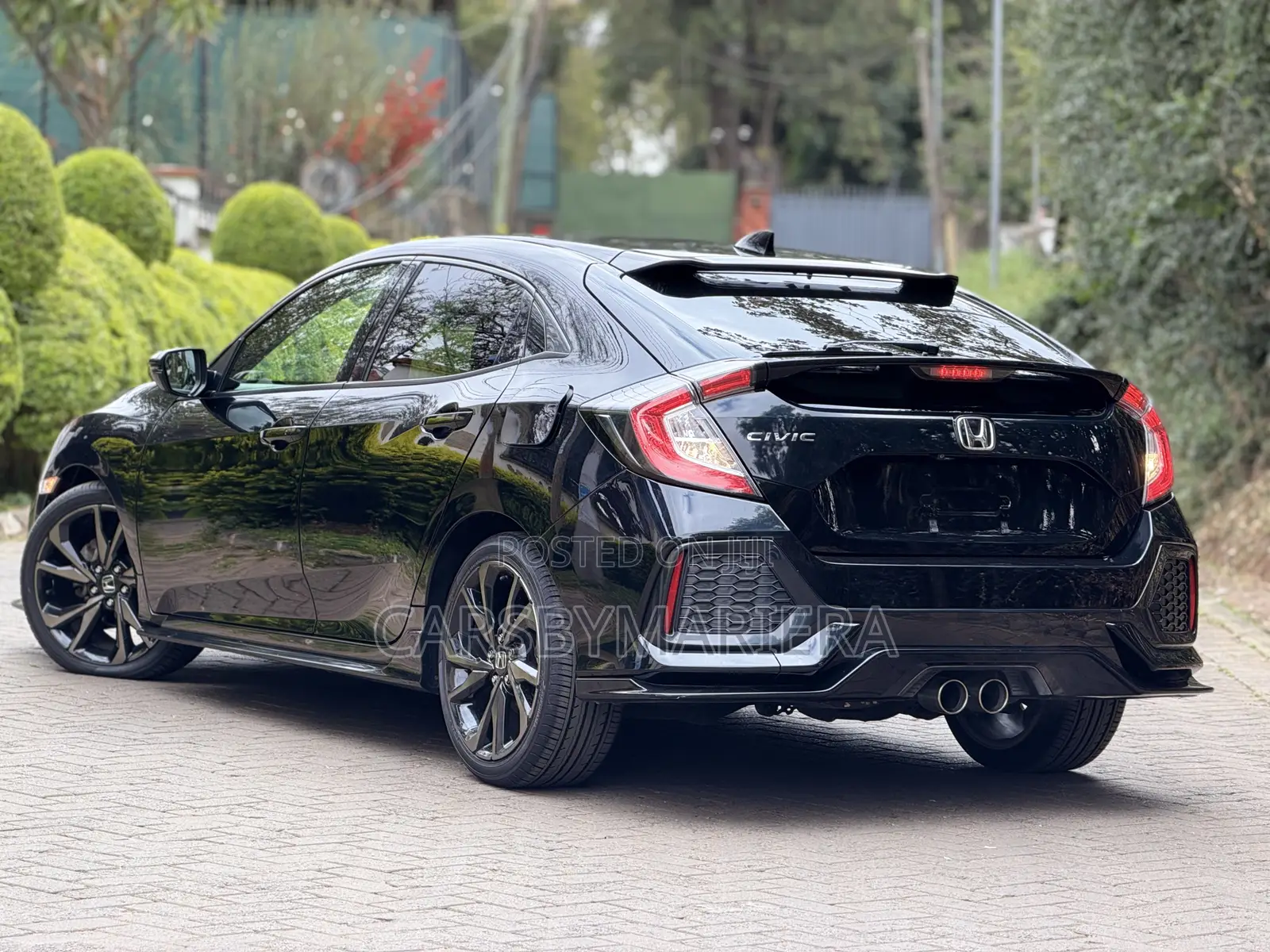 Honda Civic Sport Hatchback 2019 Black