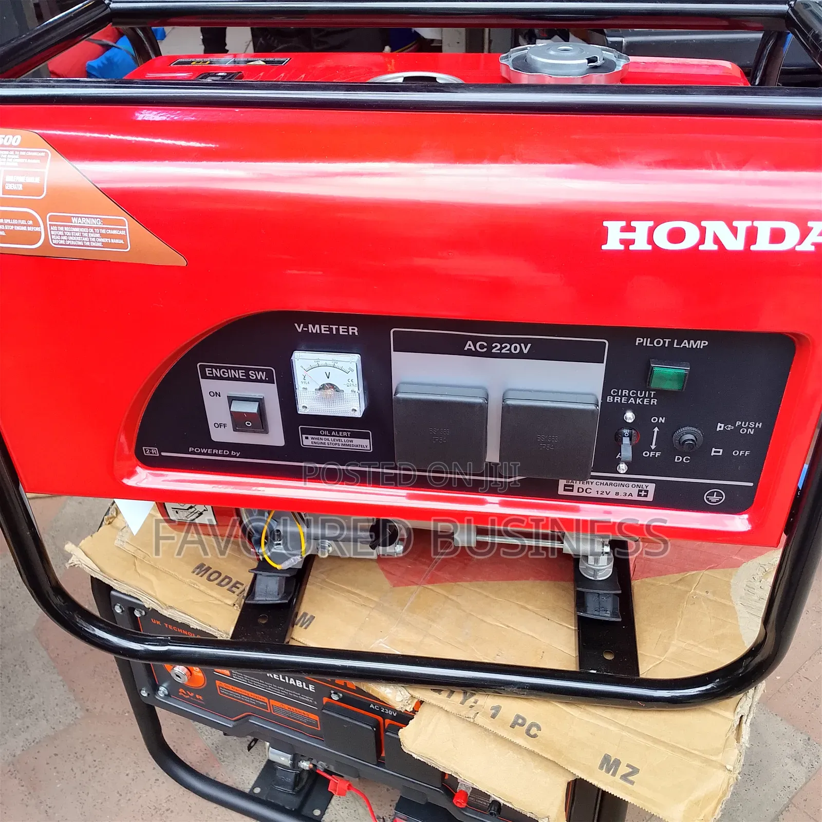 Top Guarantee 6.5 Kva Honda Generator Machine / Idea Generator Honda