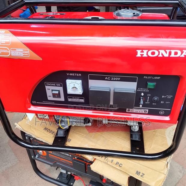Top Guarantee 6.5 Kva Honda Generator Machine / Idea Generator Honda