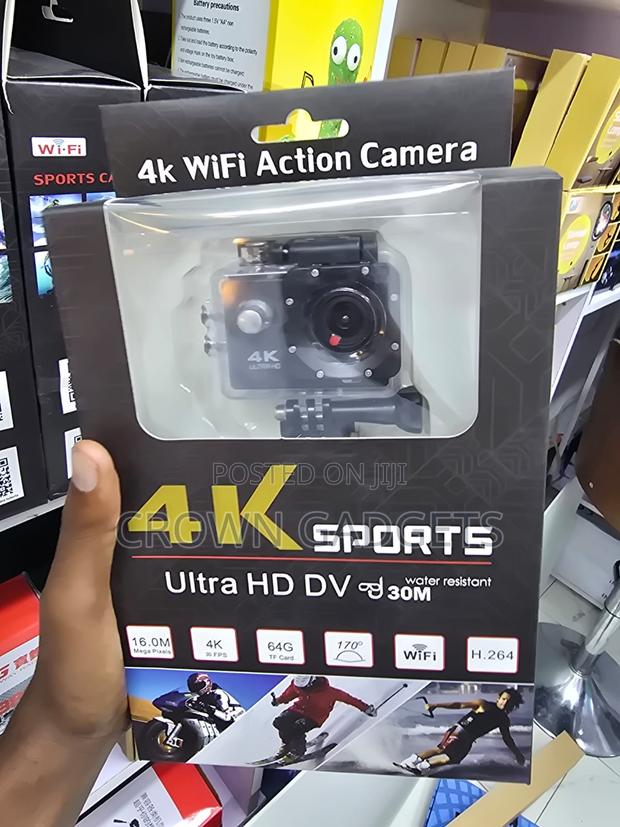 Ultra Hd Sports Camera With Wifi and Waterproof Case