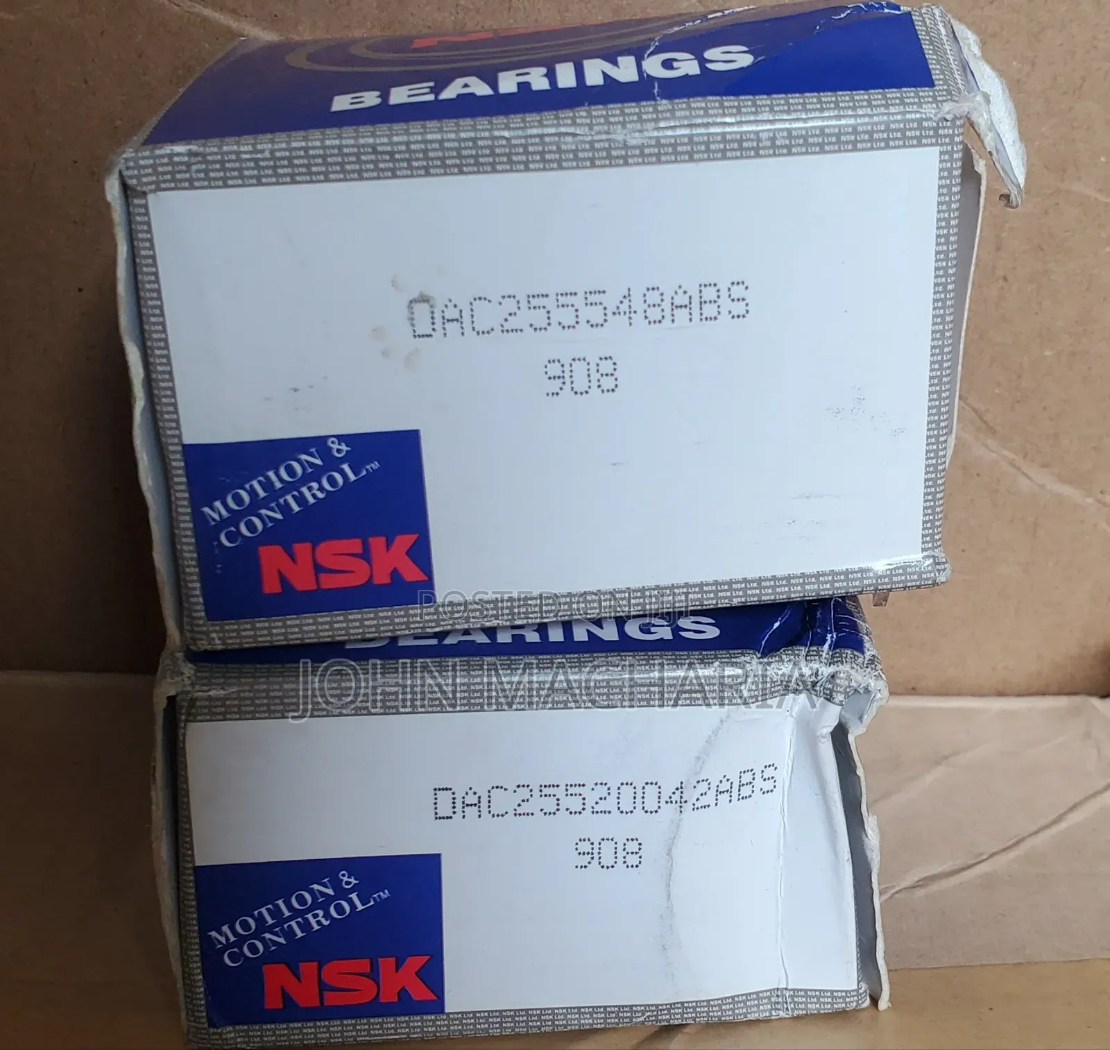 NSK Rear Bearing for Nissan Note [With Abs]