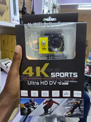 Waterproof Action Camera for Travel Vlogging and Sports