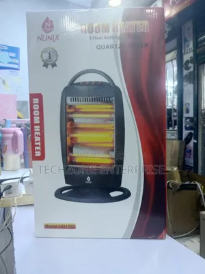 Nunix Hd1250 Ceramic Quartz Rotatable Room Heater 