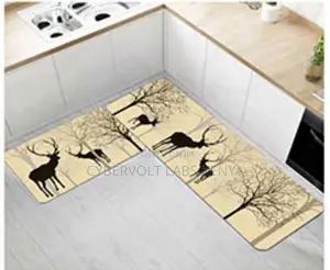 2-Piece Heavy Anti-Slip Kitchen Mat Set (120×40 Cm 60×40 Cm)