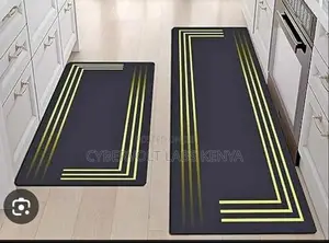 2-Piece Heavy Anti-Slip Kitchen Mat Set (120×40 Cm 60×40 Cm)