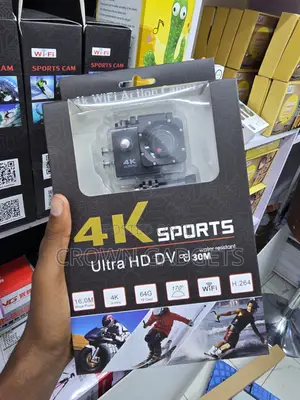Ultra Hd Wifi Camera With 64gb Tf Card Support