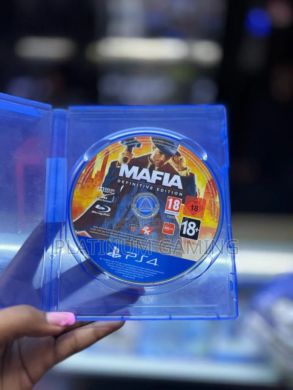 Used Mafia Definitive Edition Ps4