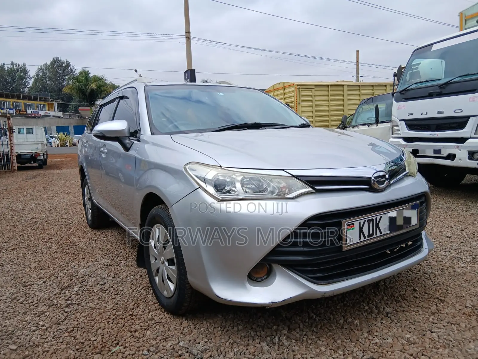 Toyota Corolla Fielder 2015 Silver
