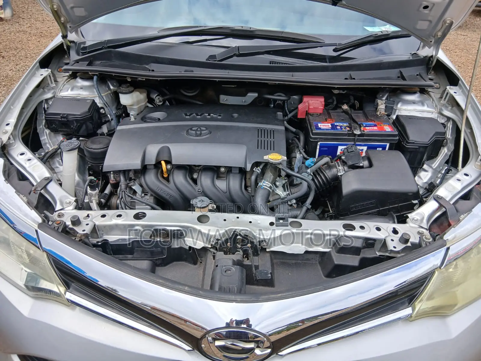 Toyota Corolla Fielder 2015 Silver