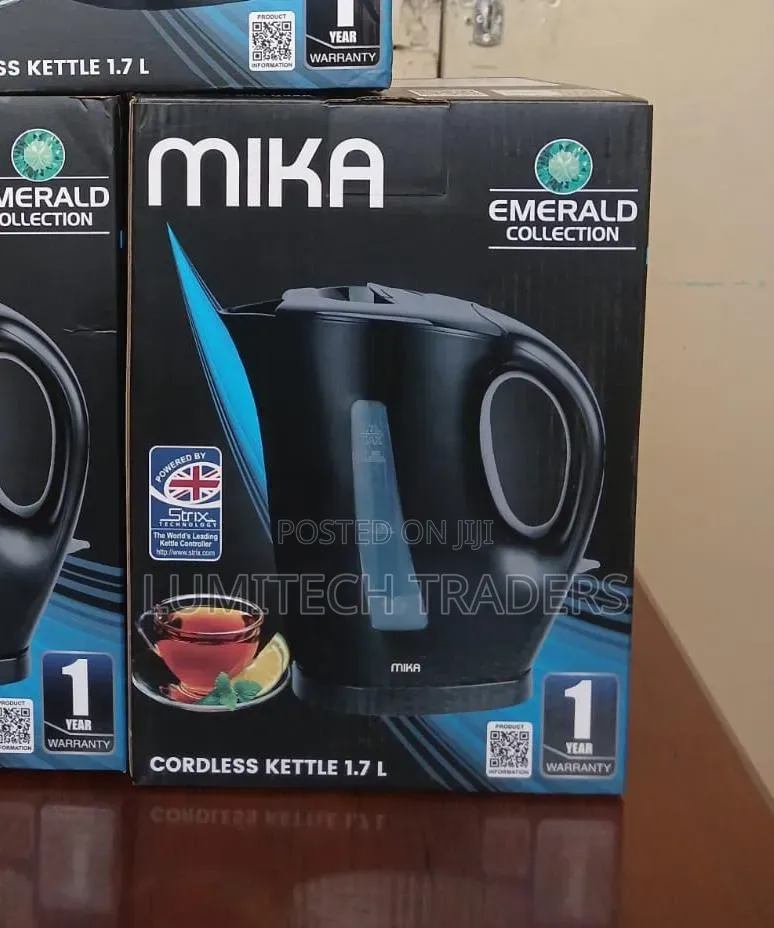 Mika Cordless Kettle 1.7 Litres Mkt1106b