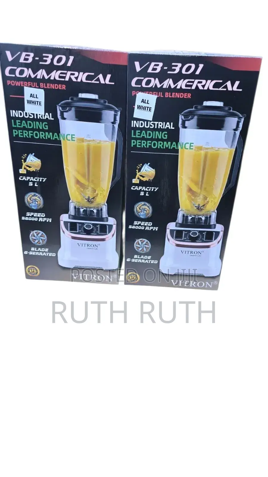 5 Litres Vitron Commercial Blender