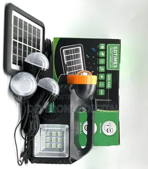 *Solar Home Kit With Radio Gd102