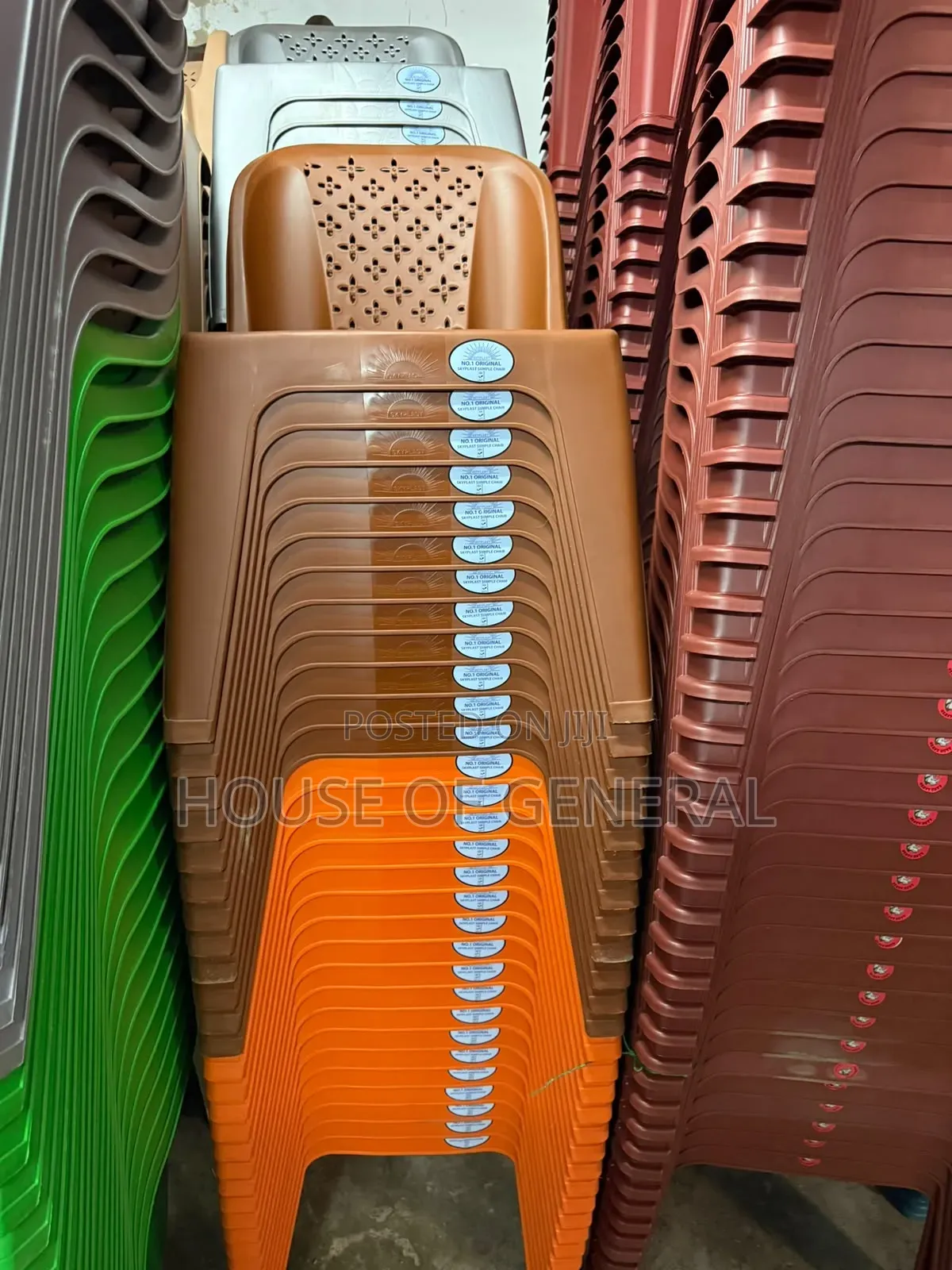 Strong Armless Skyplast Armless Plastic Chairs