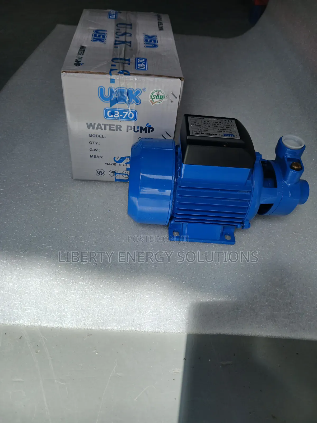 Water Lift Pump 0.75hp Qb-70