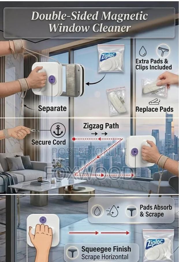 Automatic Double Sided Glass / Window Cleaner - thumbnail 4