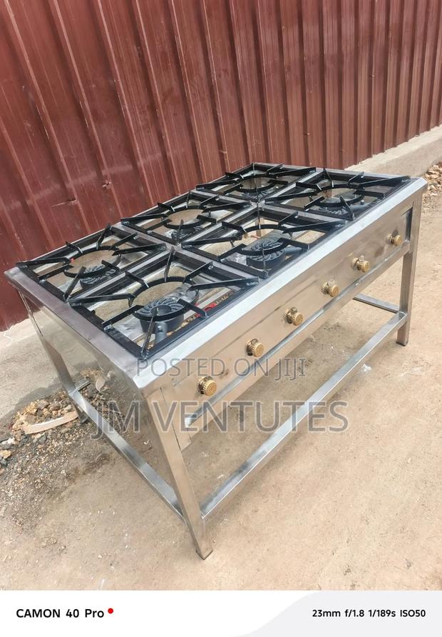 Stainless Steel Six Burner - thumbnail 2
