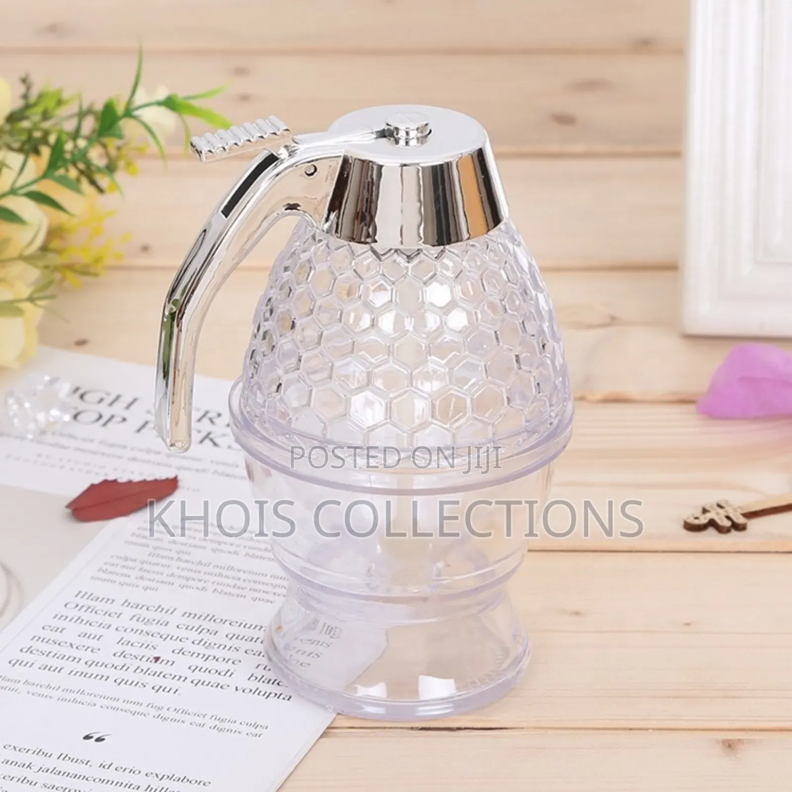 Acrylic Honey Dispenser