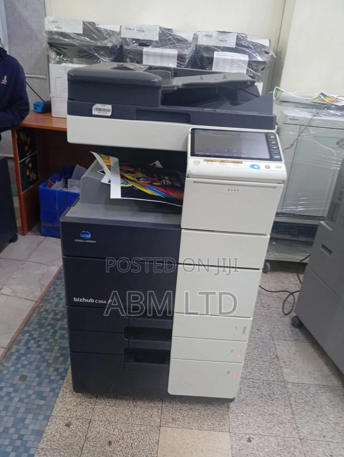 Konica Minolta C554 - Celebrated for Its High-Volume Output