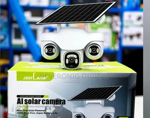 *Solar Camera With 4g Sim Card and Triple Lens