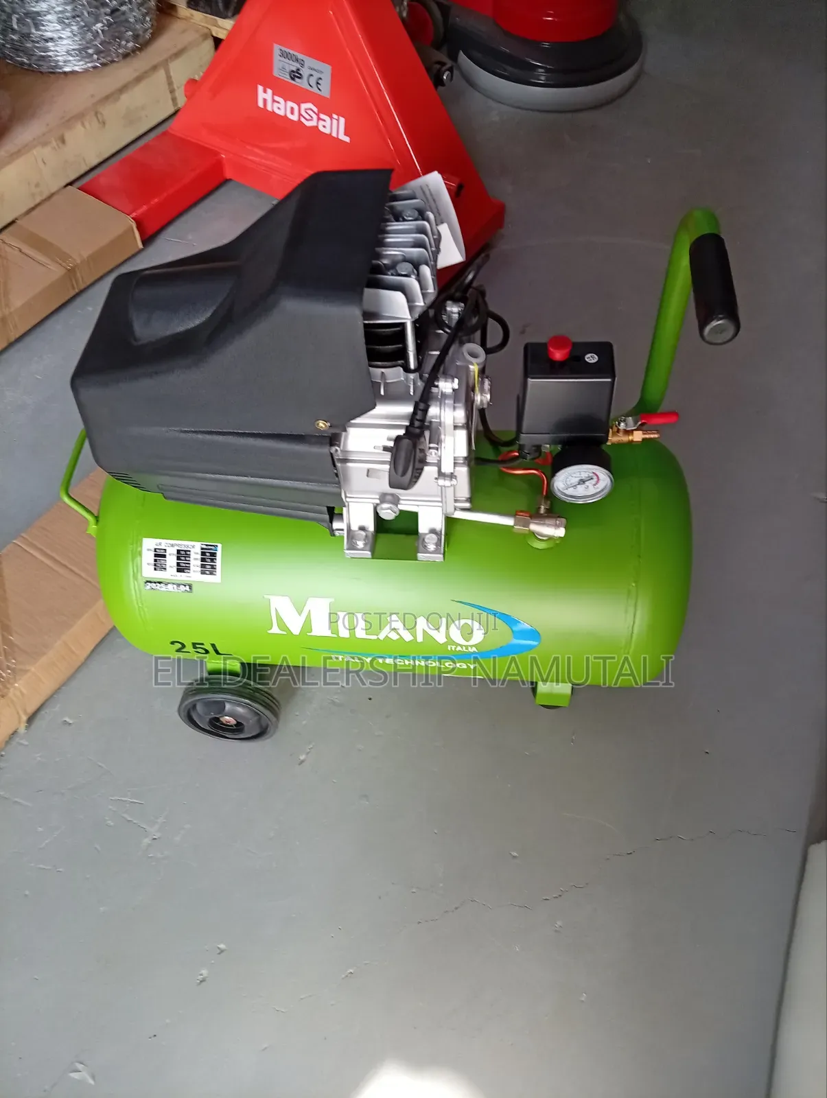 Milano Ml50d 2.5hp 50l Air Compressor for Workshop Garage Use