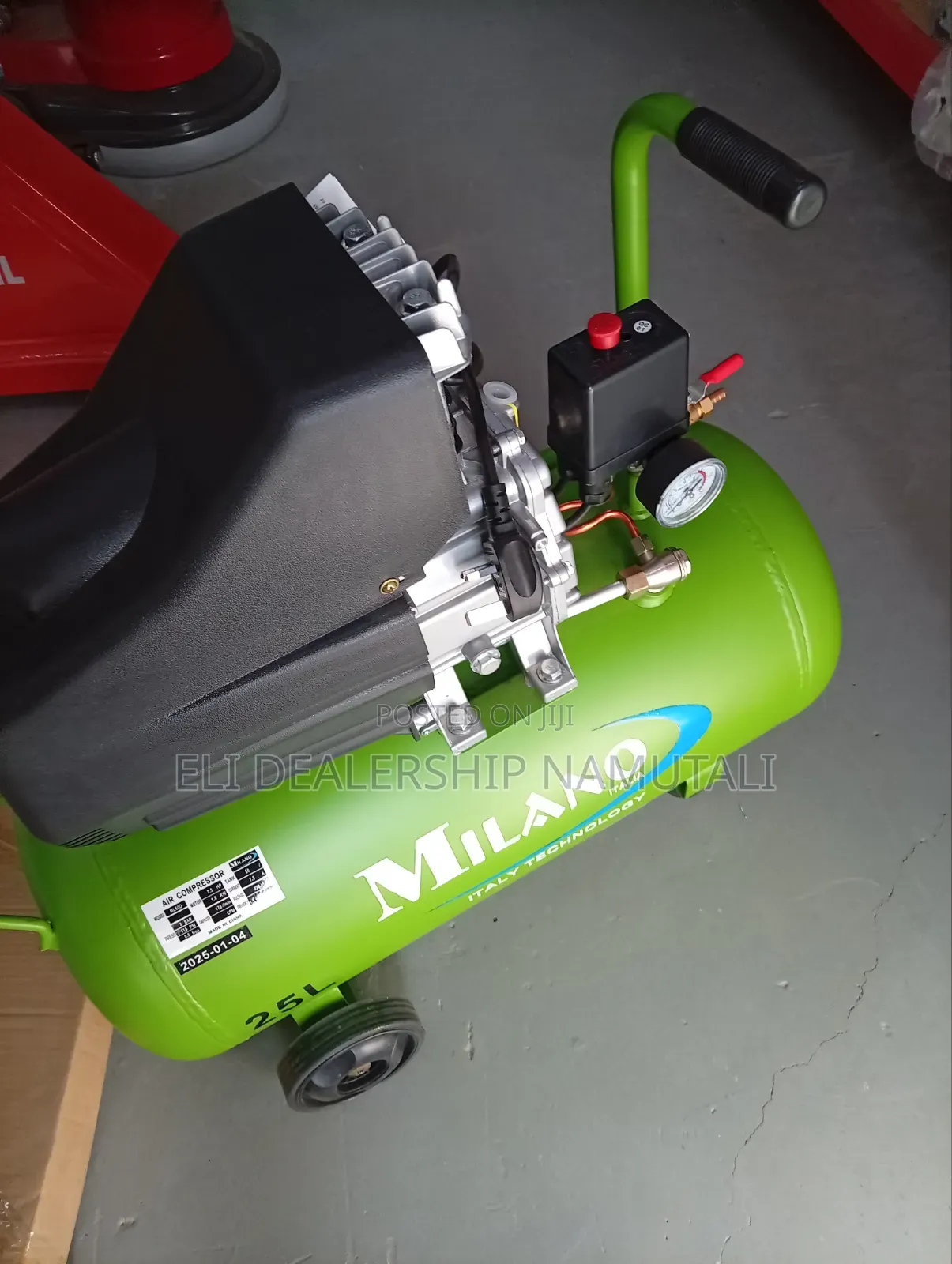 Milano Ml50d 2.5hp 50l Air Compressor for Workshop Garage Use