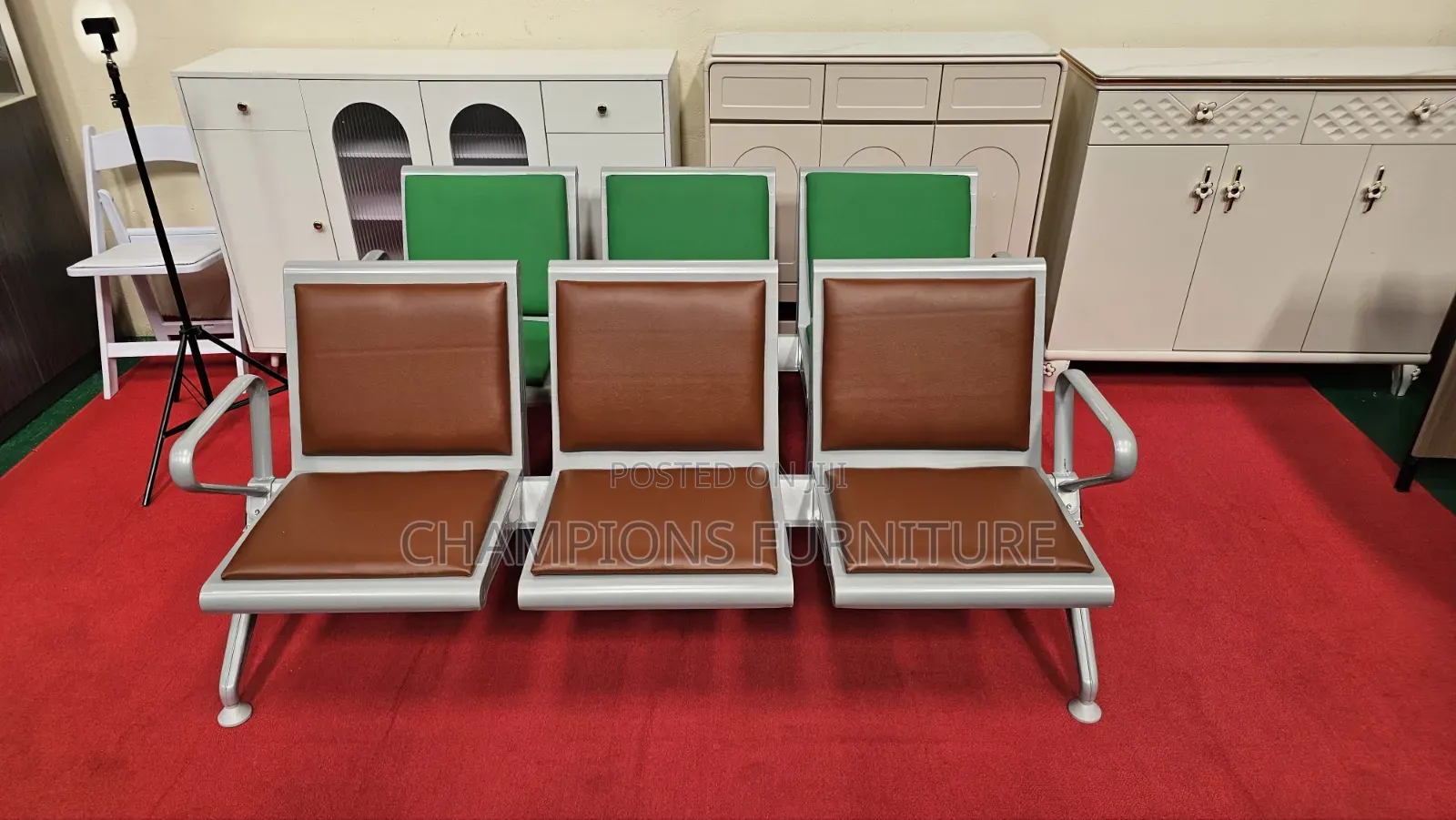 Heavy Duty 3in1 Waiting Chair