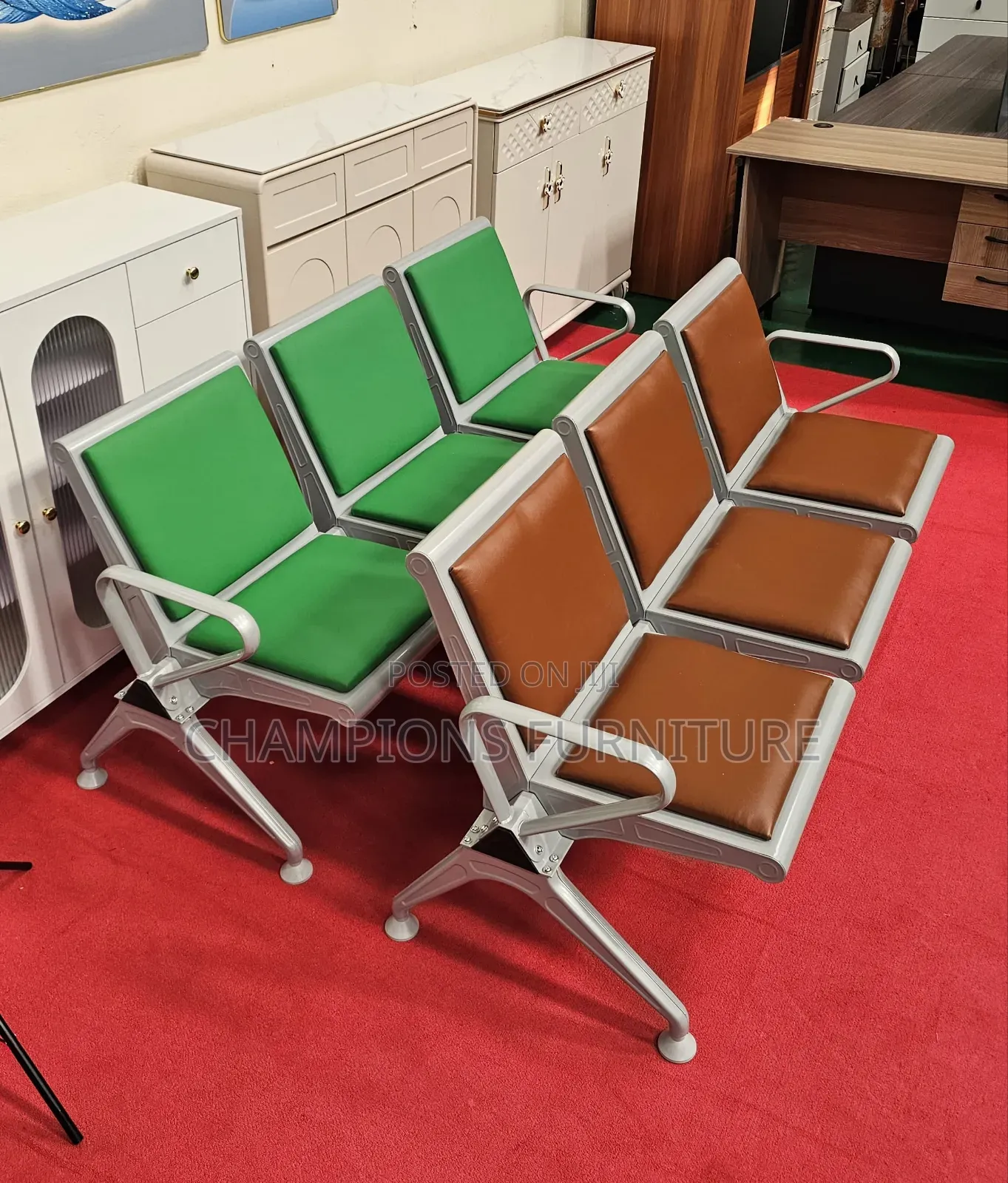 Heavy Duty 3in1 Waiting Chair