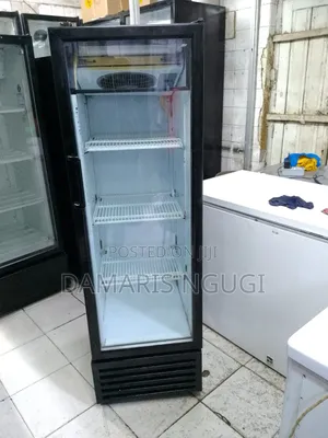 Black Clean Display Fridge