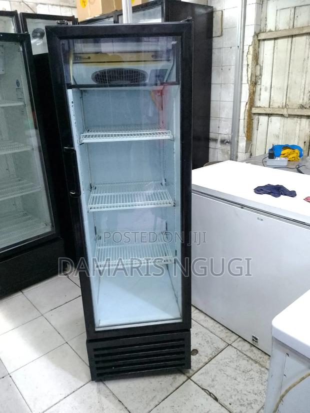 Black Clean Display Fridge