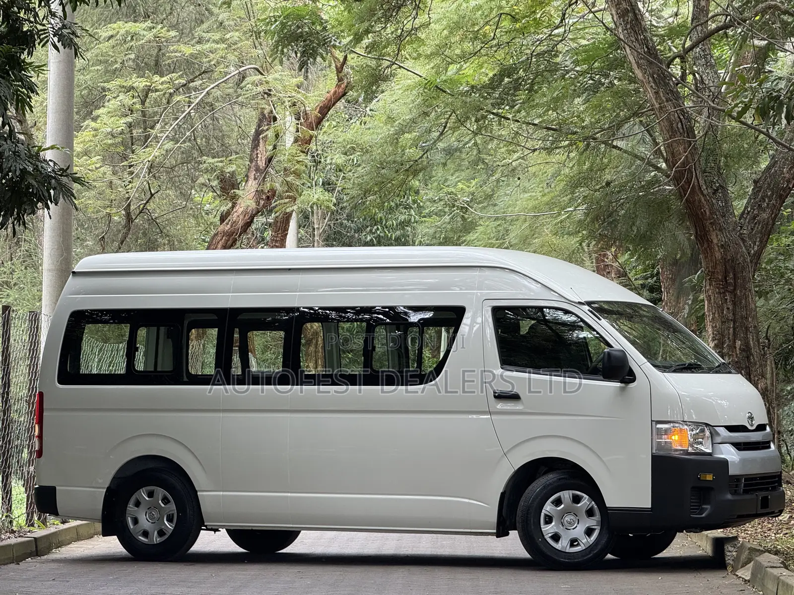 New Toyota HiAce 2025 White