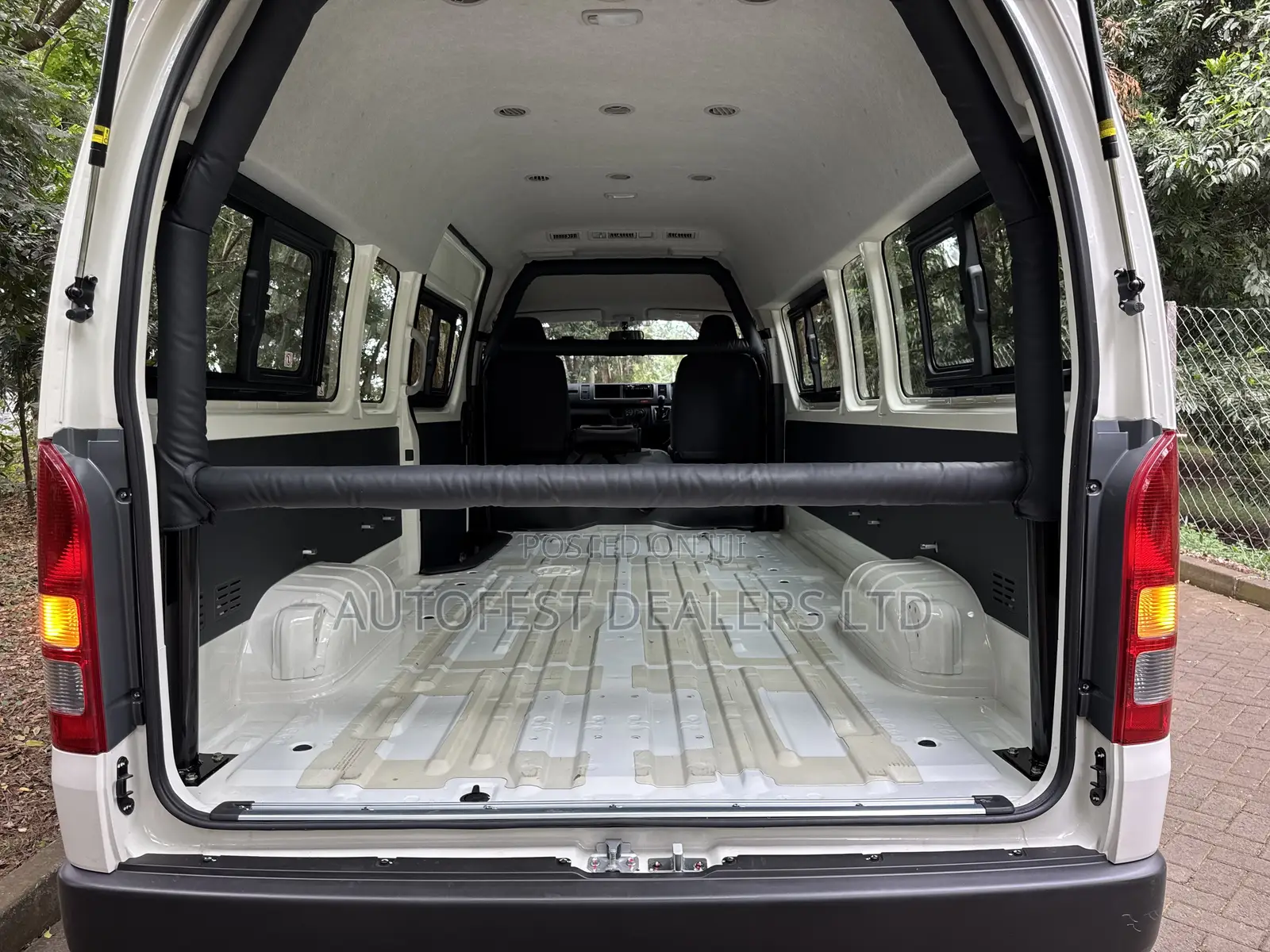 New Toyota HiAce 2025 White