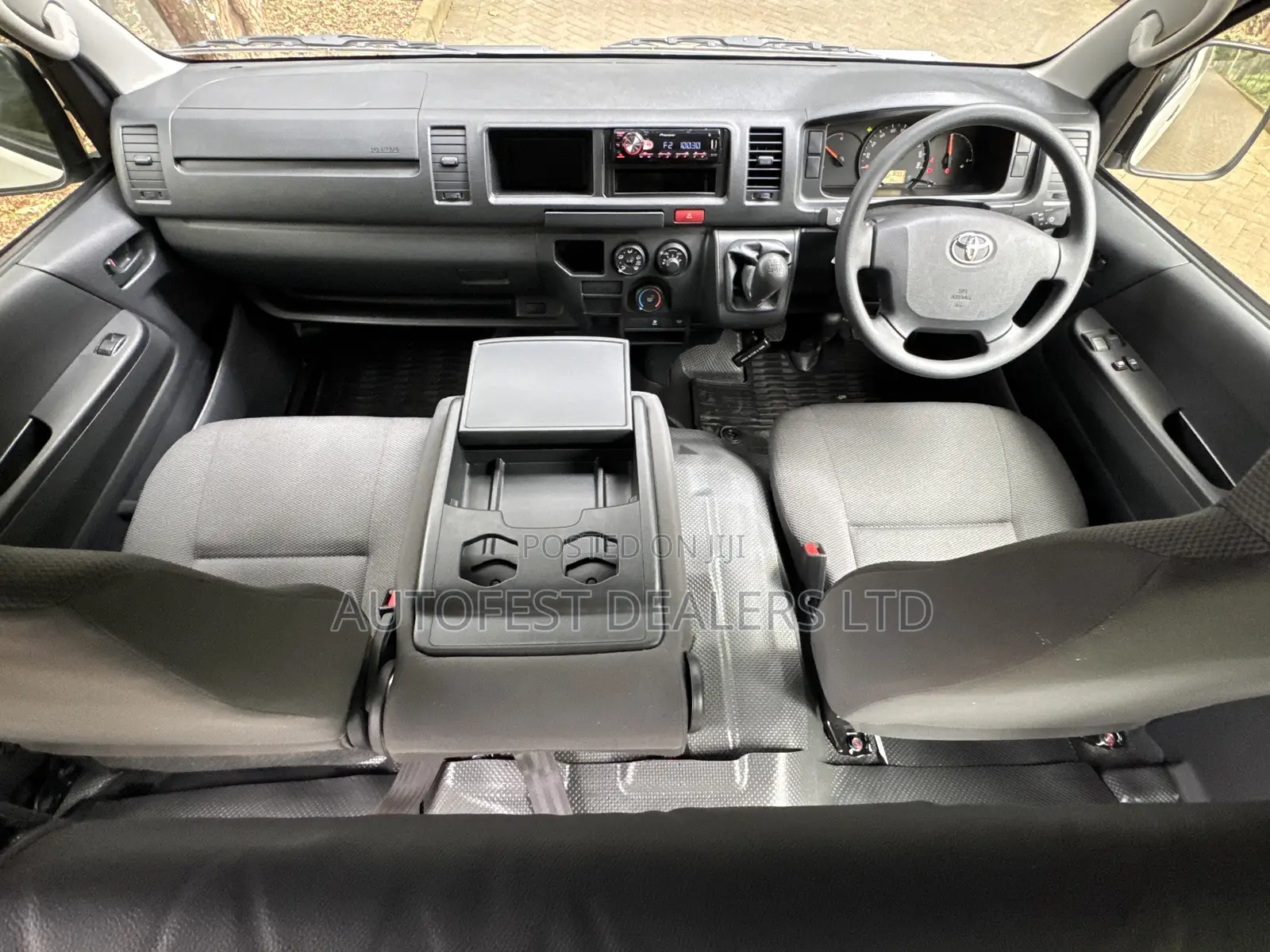 New Toyota HiAce 2025 White